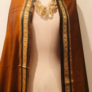 Exquisite Luxury Vintage Silk Sari Shawl Wrap